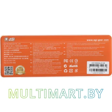Оперативная память AGI UD128 4GB DDR3 PC3-12800 (AGI160004UD128) картинка 3